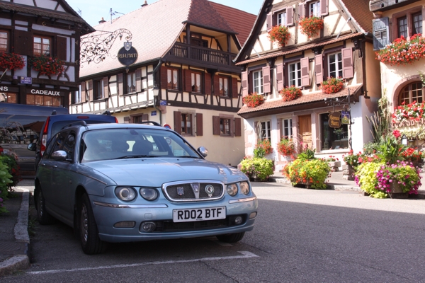 Rover 75 in Alsace